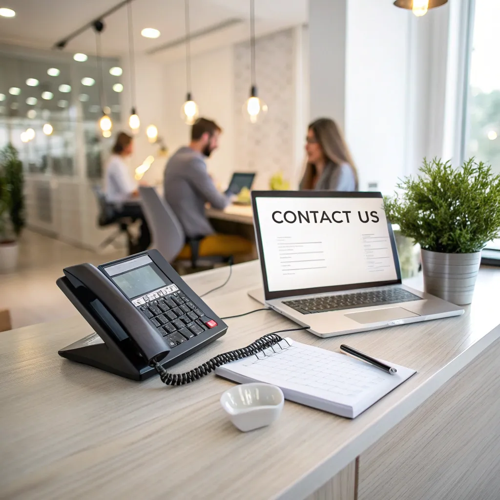 Contact us illustration